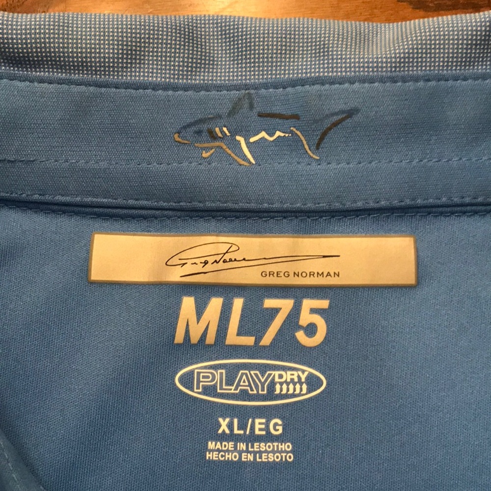 Greg Norman XL golf performance LM 75 Play Dry